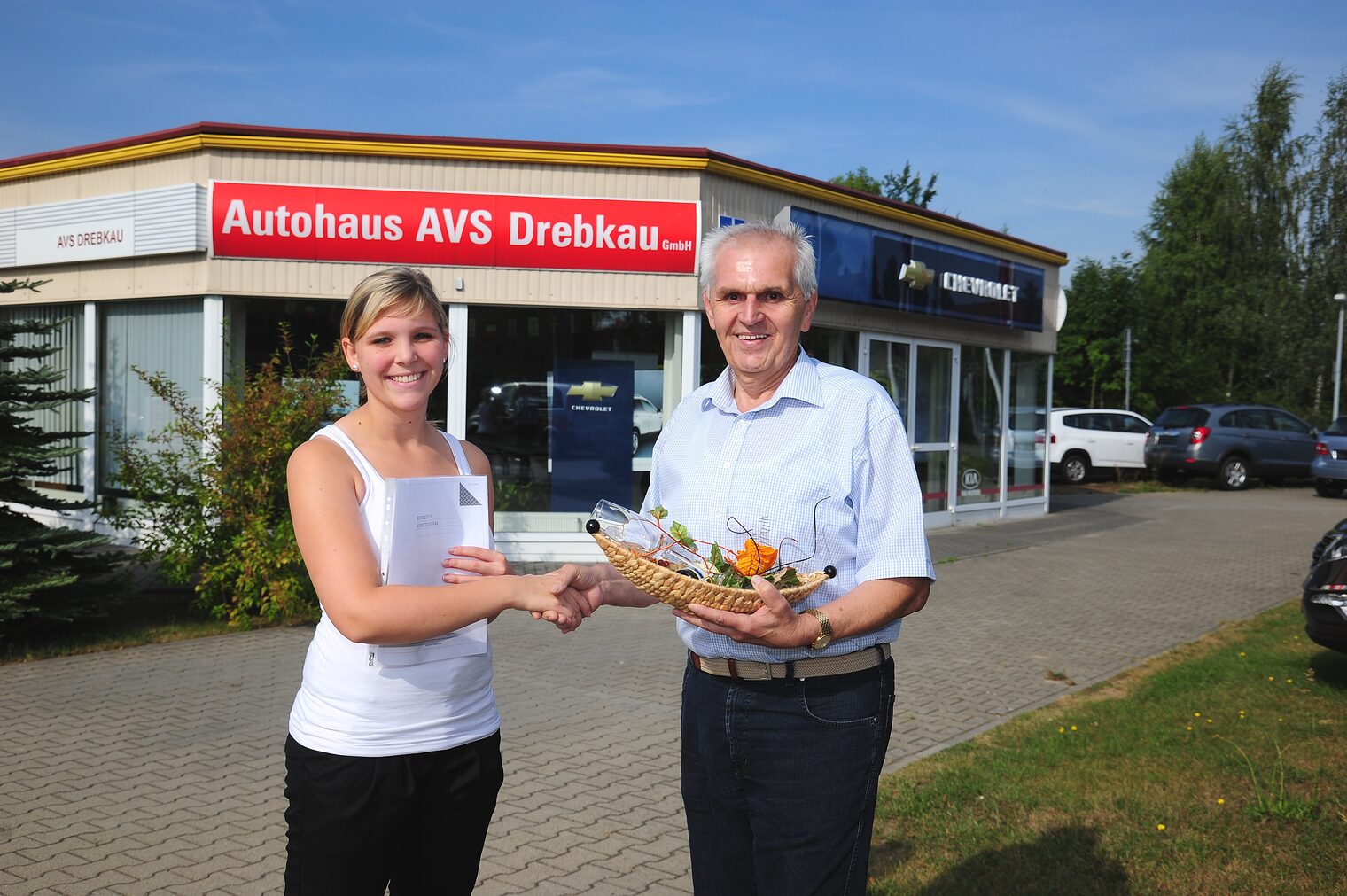 Ausbildungspreis 2012 AVS Automobil-Vertrieb- und Service GmbH